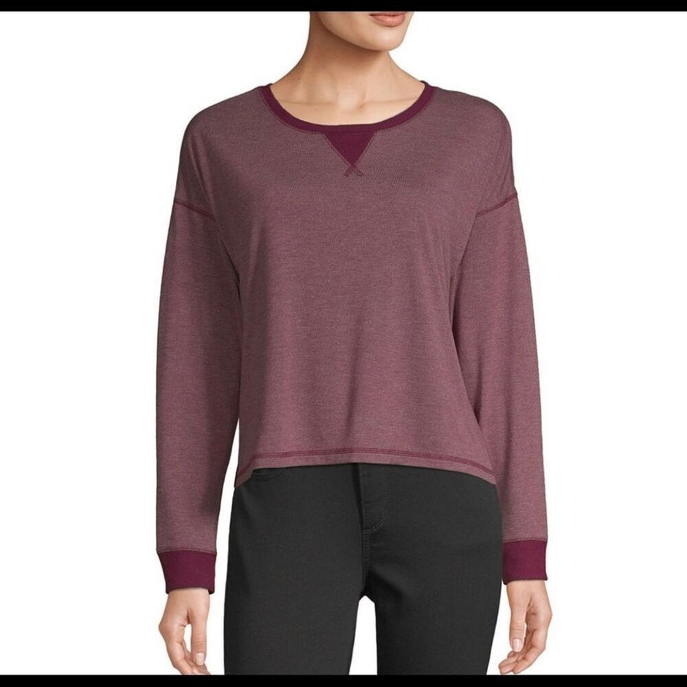 Arizona Juniors Womens Round Neck Long Sleeve NEW SZ X XXL 3XL soft lightweight